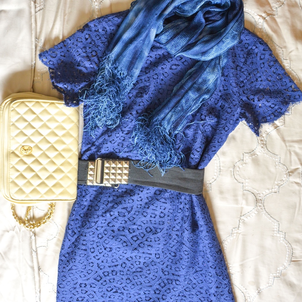 Blue Spring Dress